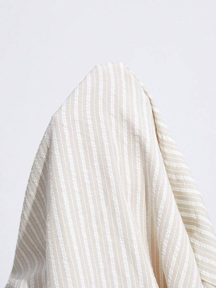 Women's Striped Long Sleeve Shirt