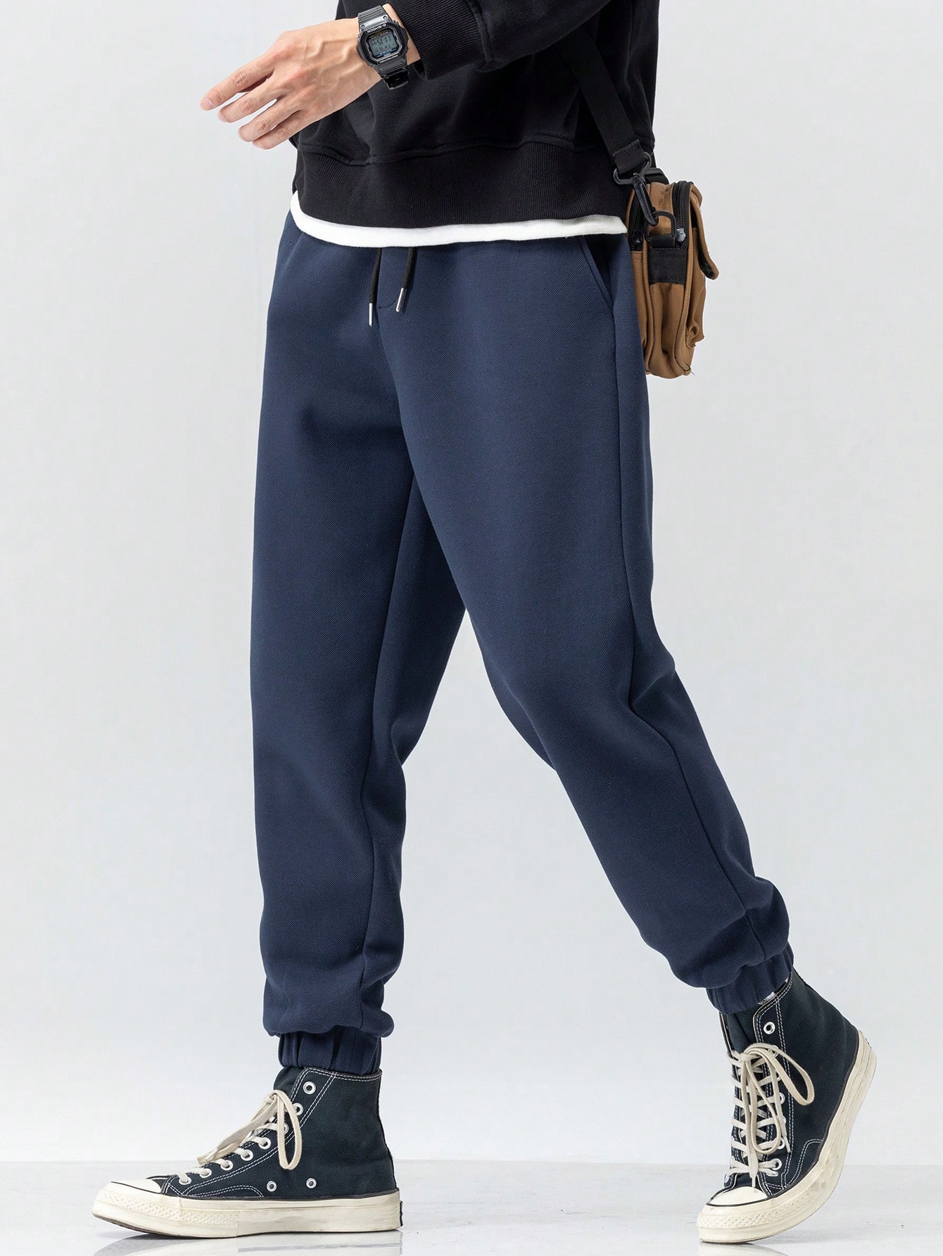Men's Drawstring Waist Sweatpants SHEIN Singapore