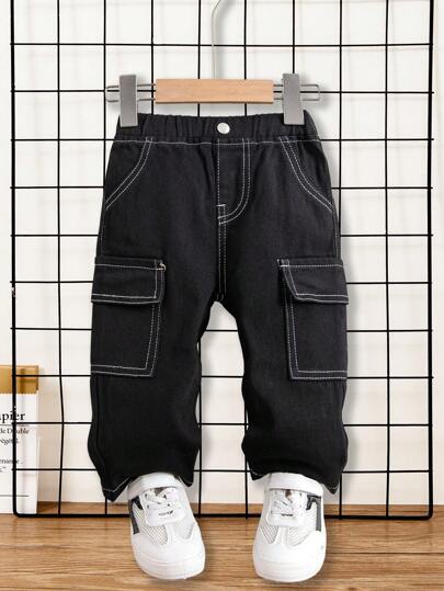 Jeans De Travail Décontracté Pour Bébé Garçon