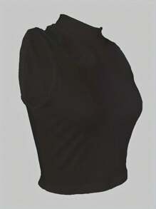 SHEIN Top Corto De Hombros Descubiertos Para Mujer