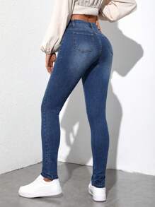 SHEIN Tall Women's Slim Fit Jeans