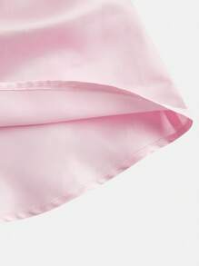 Teen Girl Off-Shoulder Ruffle Hem Dress - Pink - View 4