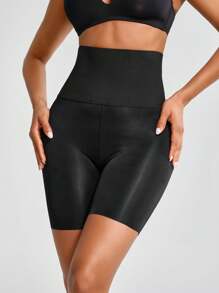 Shapelle Forme Women's Solid Color High Waist Tummy Control Shapewear Bottoms