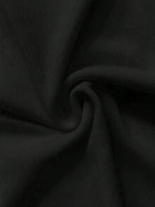 SHEIN Top Corto De Hombros Descubiertos Para Mujer