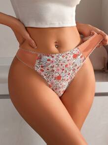 1 Miếng Hình hoa Vá lại Quần lót Thong Bikini , Đồ bơi - Nhiều màu - Xem 1