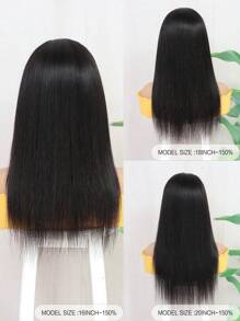 Glueless Wig Straight 4x4 Lace Front Wigs Human Hair Transparent Lace 150 Density Human Hair Wigs