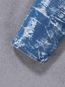SHEIN Jeans Reto Casual de Cintura Média para Adolescentes