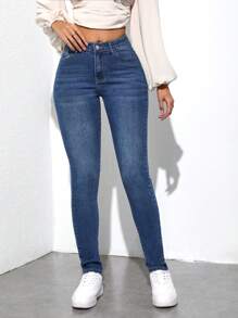 SHEIN Tall Women's Slim Fit Jeans
