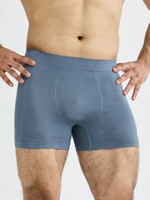 Boxer Deportivo Para Hombre - Azul - Ver 3