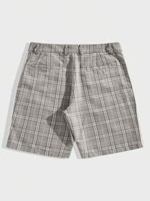 Manfinity VCAY Karierte Shorts Für Herren
