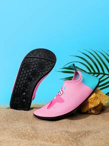 Spring/Summer Children's Soft, Comfortable, Breathable, Quick-Drying Swimming Shoes Suitable For Indoor/Beach/Hotel Scenes, Fashionable Starfish Cartoon Printed Jelly Sandals