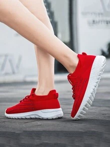 Teenagers' Comfortable And Fashionable Soft Bottom Breathable Slip-Resistant Sports Shoes