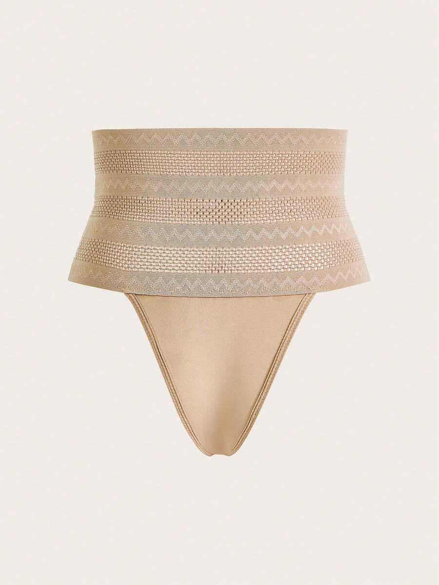 SHAPORA Women's High Elasticity Body Shaping Undergarment Pants - Apricot - View 1