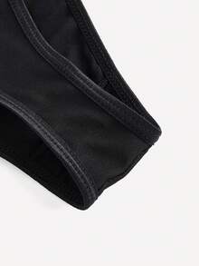 SHAPORA قيعان ملابس داخلية شبكية للنساء - الأسود - مشاهدة 3