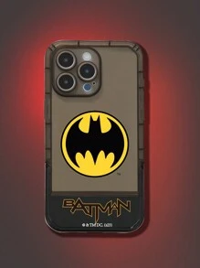 Batman X ROMWE 常規圖案印花手機殼 - 黑色 - 查看 1