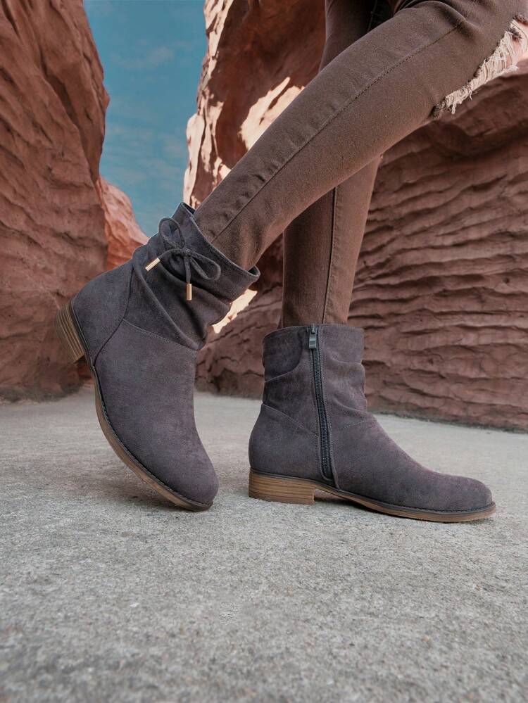 Women's Ankle Boots And Short Boots, Woven Vacation Style, Bohemian Style, Western Style, Music Festival Style, Suitable For Halloween, Christmas, Party