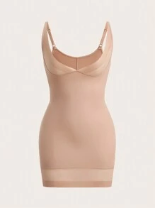 Shapelle Forme Women's Abdomen Wrapping And Shaping Tank Dress