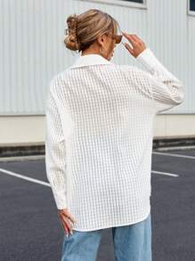 SHEIN Essnce Camisa Casual De Primavera Para Mujeres