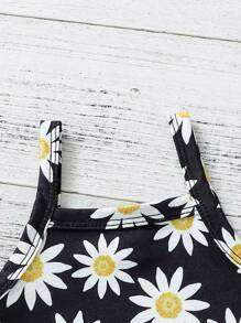 Baby Girl 5pcs/Set Casual Jumpsuits, Spring/Summer, Cute And Fun - Multicolor - View 4