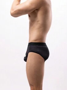 Men'S Cartoon Letter Printed Triangle Underwear