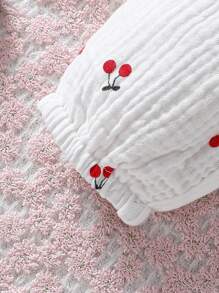 SHEIN Baby Girl Cherry Print ärmlös Romper