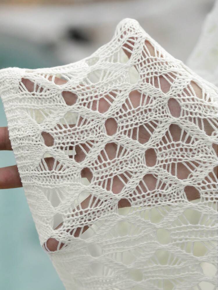 Women's Cut Out Front Bow-Knot Detail Ultra Short Kimono Summer