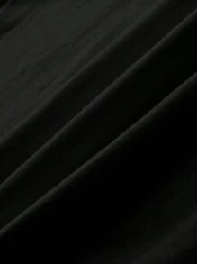 SHEIN LUNE 女士雛菊和字母圖案背心 - 黑色 - 查看 5