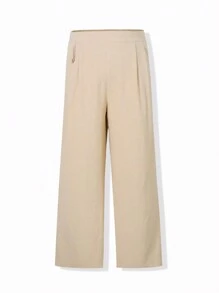 EMERY ROSE 大尺寸純色褲子 - 彩色 - 查看 4