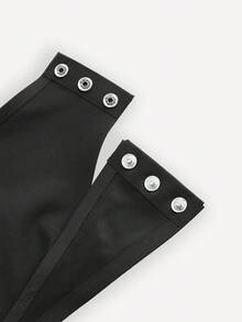 SHAPORA Body Moldeador De Color Sólido - Negro - Ver 4