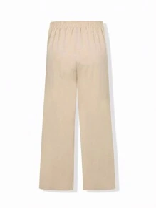 EMERY ROSE 大尺寸純色褲子 - 彩色 - 查看 6