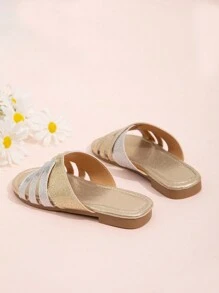 New Arrival Girls' Summer Casual Beach Slippers - Multicolor - View 3