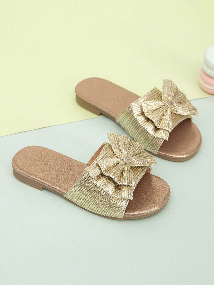Girls' Simple Versatile Summer Beach Slippers