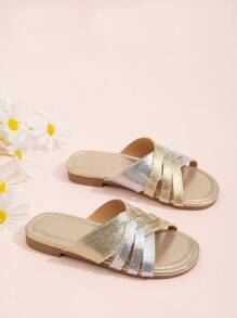 New Arrival Girls' Summer Casual Beach Slippers - Multicolor - View 4