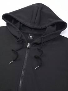 Nuevo conjunto de dos piezas para hombres para primavera y otoño con diseño de oso impreso, conjunto informal y para exteriores con cintura elástica y con cordón, pantalones con bolsillos, ideal para camping y viajes
