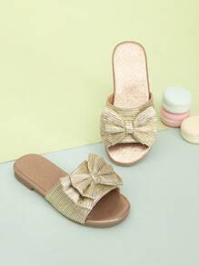 Girls' Simple Versatile Summer Beach Slippers
