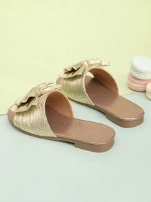 Girls' Simple Versatile Summer Beach Slippers