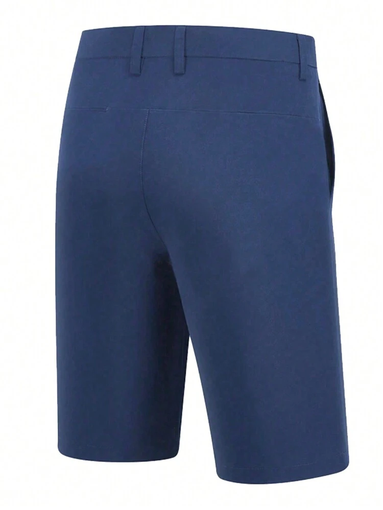 Men's Printed Sport Shorts With Diagonal Pockets Sweat Pants