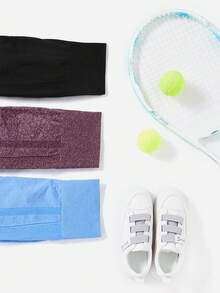 Yoga Trendy 無縫高彈性運動打底褲 - 彩色 - 查看 6