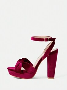 CUCCOO CHICEST Fashionable Women'S Christmas Platform High-Heeled Sandals