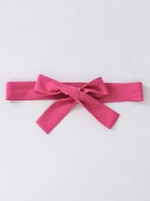 Tween Girls' Short Flutter Sleeve Round Neck Romper - Hot Pink - View 6