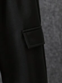 年輕男孩牛仔效果印花連帽恤衫和褲子2件套裝 - 彩色 - 查看 5