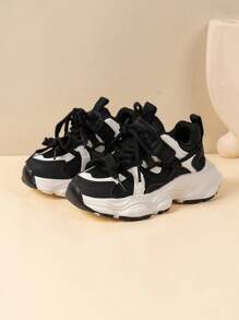 新款兒童軟底休閒厚底運動鞋