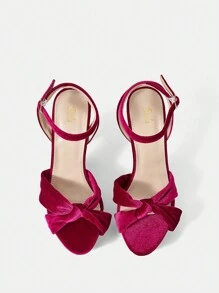 CUCCOO CHICEST Fashionable Women'S Christmas Platform High-Heeled Sandals