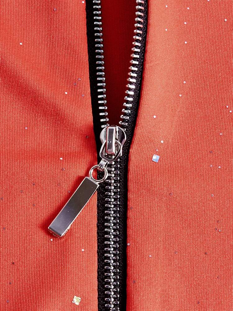 Women's V Neck Back Zipper Sleeveless Dress