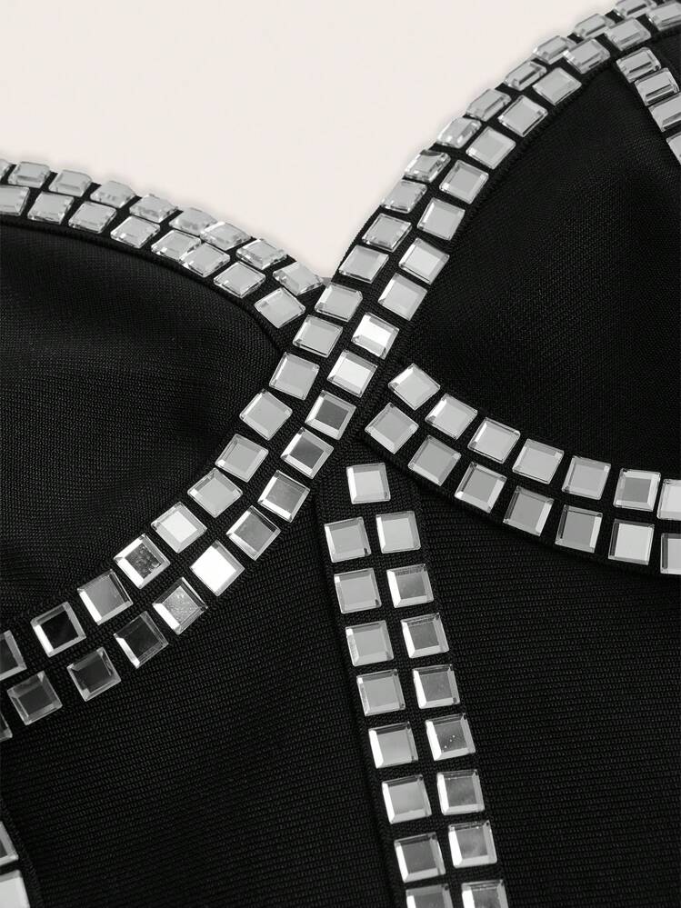 black silk velvet dress Black Silk Velvet Midi Dress With Nacked Back AMYA main image 1