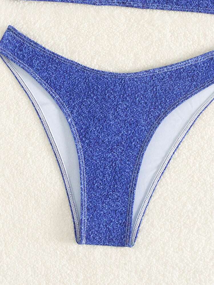 Solid Color Bikini Set Carnival Summer Beach