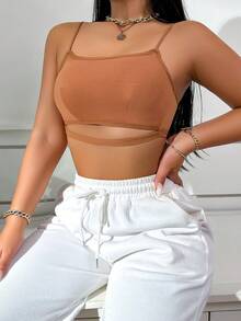 3 件/套 女士純色鏤空胸罩 - 彩色 - 查看 6