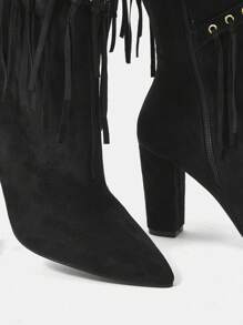 Women'S Knee-High Boots, Black