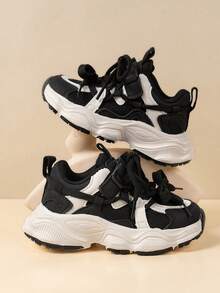 新款兒童軟底休閒厚底運動鞋