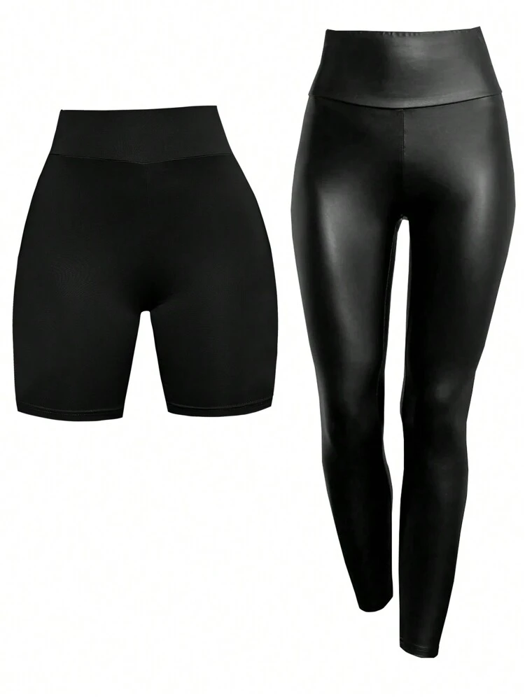 Women'S Solid Color Leggings Fall Cloth For Women